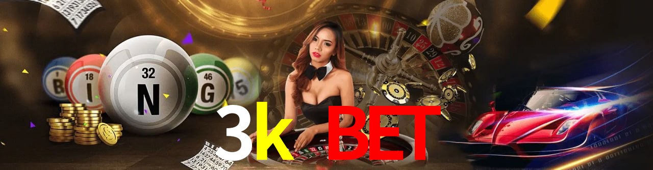 Interface moderna da plataforma 3k bet